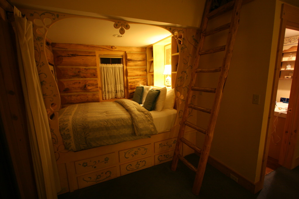 A cozy bed at the end of the day at The Bentwood Inn.