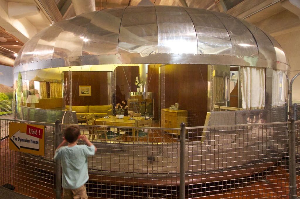 Buckminster Fuller’s Dymaxion House, a vision of the future from 1946. Photo ©Robert Bundy