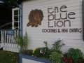 Fantastic food at The Blue Lion in the town of Jackson.