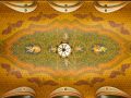 Hand-painted ceiling in the Fisher Building, one of the finest examples of Art Deco Architecture in America. Photo ©Robert Bundy