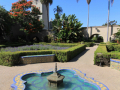 Spanish gardens at Balboa Park.