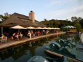 The Boathouse is a lovely spot to dine and while away an hour or two.